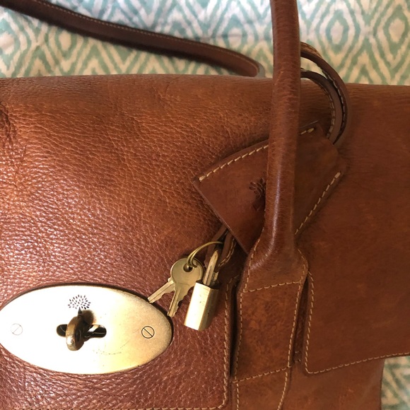 mulberry flip lock tote